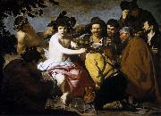 Diego Velazquez The Triumph of Bacchus oil painting artist